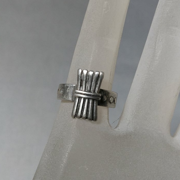 Vintage Camp Fire Girl Sterling Silver Ring